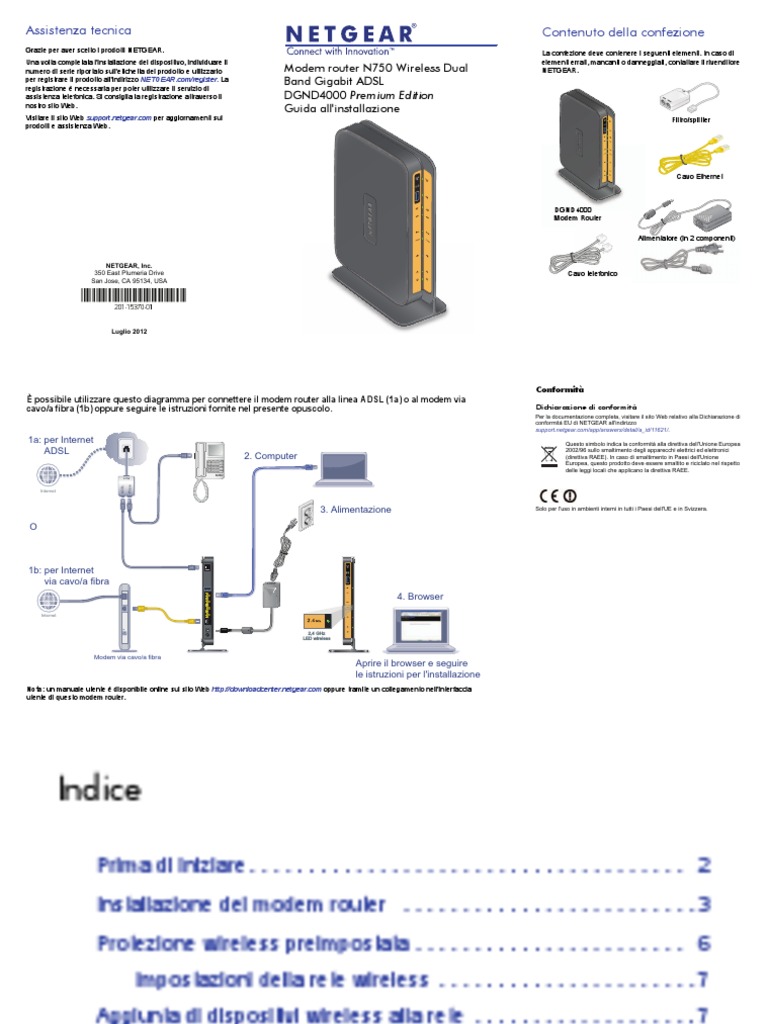 Netgear Router DGND4000