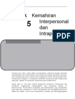 Kemahiran Interpersonal Dan Intrapersonal Nota