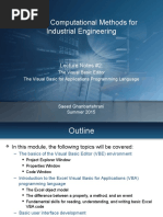 VBA lecture Notes