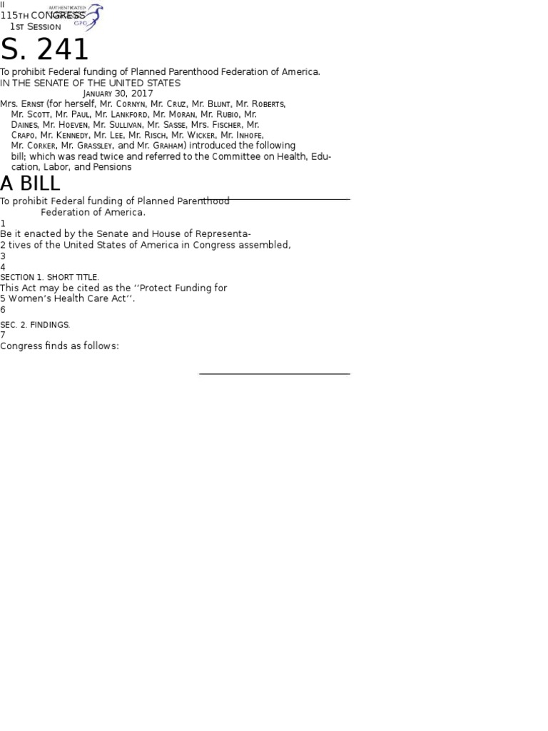 A Bill | PDF