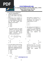 Download Soal Latihan Matematika Garis Singgung Lingkaran Kelas 8 Smp by Didik Kurniawan SN341920388 doc pdf