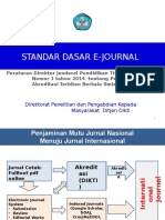 Standar Dasar E Journal Materi Pelatihan Akreditasi Edit