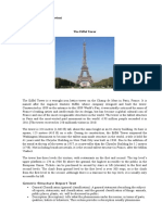 The Eiffel Tower Icon of Paris