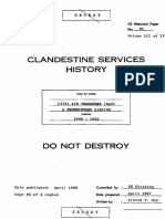 Clandestine Services History
