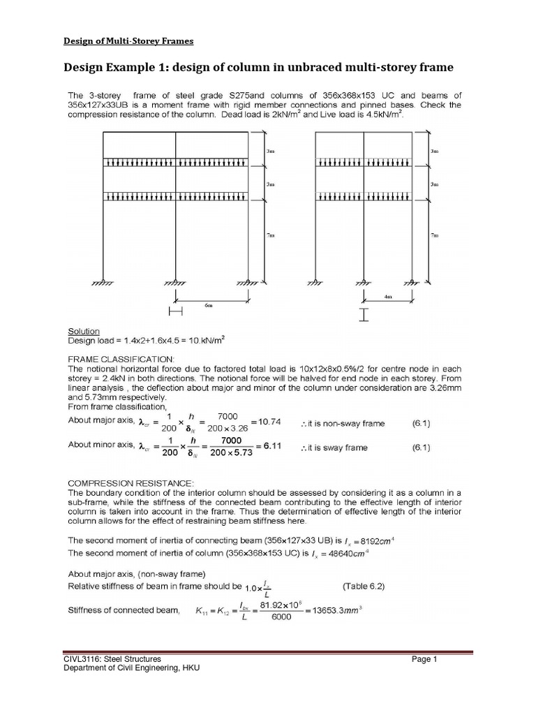 Frame Examples | PDF | Civil Engineering | Economic Sectors