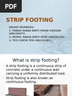 Strip Footing