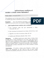 Ensenanza No.31 Implicaciones de Recibir a Jesus Como Salvador