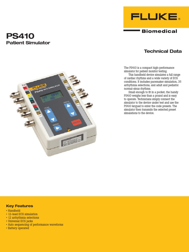 PS410 | PDF | Biomedical Engineering | Electrocardiography