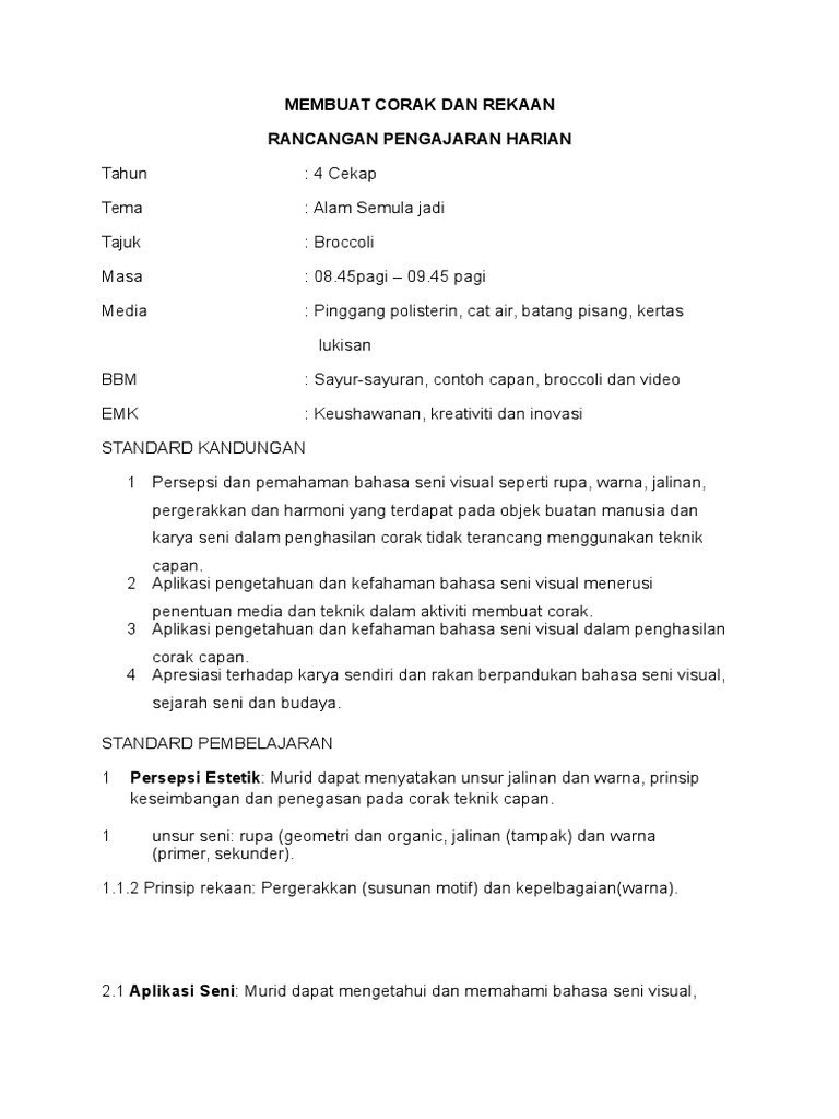 Aktiviti 2 Tahun Aktiviti Capan Putik Kapas Taska Ummi Ida