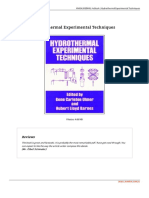 Guide to hydrothermal experiments