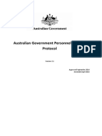 Australian Government Personnel Security Management Protocol 2.1