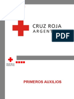 Primeros Auxilios Cruz Roja 2014