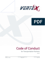 Code of Conduct: For Transportation Partners