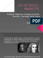 Ley de Boyle - Mariotte