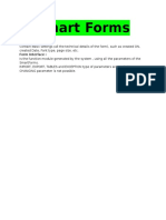 Smart Forms: Form Attributes