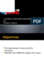 A Student Multimedia Presentation By: Enrika F. France