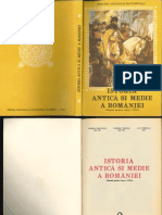 Istoria Antica Si Medie A Romaniei, Cls.a VIII-a, 1984