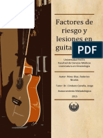 Facores de Riesgo y Lesión en Guitarristas