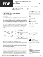 20 Watt - Channel Stereo Power Amplifier - Skema Power Amplifier