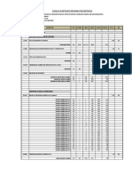 Planilla de Metrados Segun Mayores Metrados PDF