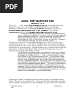 Download Music That Glorifies God by aptureinc SN3419471 doc pdf