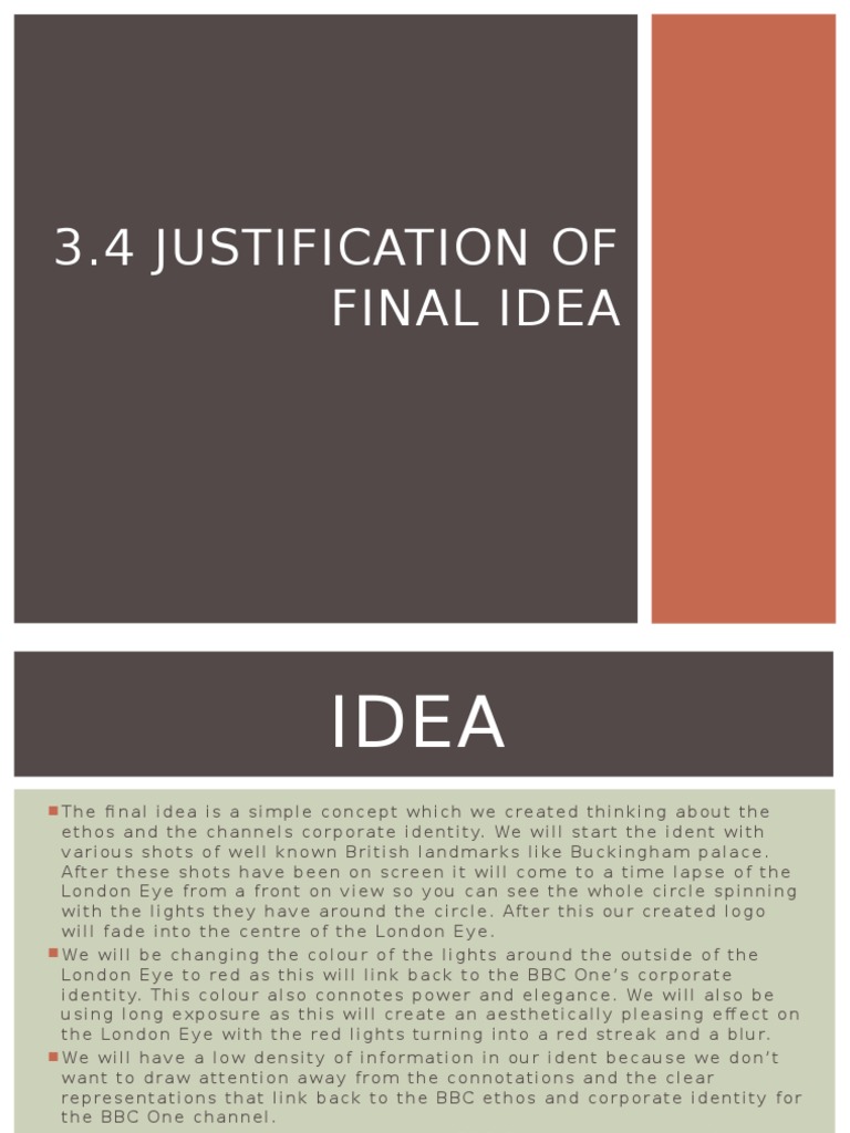 3 4 Justification of Final Idea | Download Free PDF | Nature