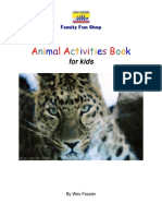 Animal Activities Book Complete