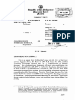 Deutsche Knowledge Services vs CIR_GR No. 197980. Dec 1, 2016