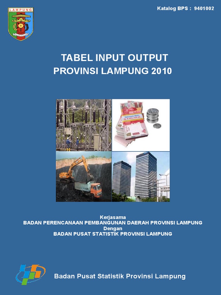 Tabel Input Output Provinsi Lampung 2010 | PDF