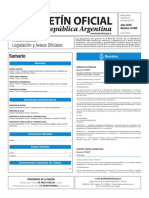 Boletín Oficial de La República Argentina, Número 33.585. 15 de Marzo de 2017