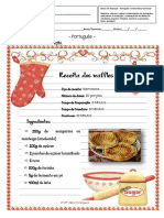 Ficha de Waffles (Português e Matemática Funcional)