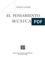 CHAVEZ, C. - El Pensamiento Musical PDF
