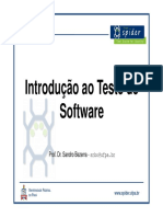 Intro TesteSoftware