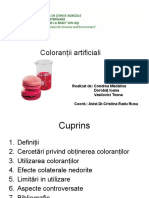 Coloranti Artificiali