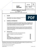 AC7110-4 NADCAP Rev E Audit Checklist For Resistance Welding - Spot Welding