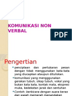 3 Komunikasi Non Verbal