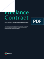 The Standard Freelance Contract - by AND CO & Freelancers Union