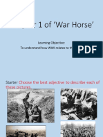 First Ten Lessons of War Horse