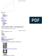 Data Structures With C - by Schaum Series