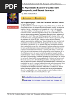 Download The Psychedelic Explorers Guide Therapeutic eBook by Indranil Choudhury SN341970943 doc pdf