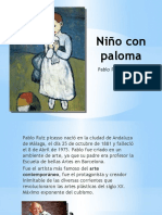 Niño con paloma de Picasso