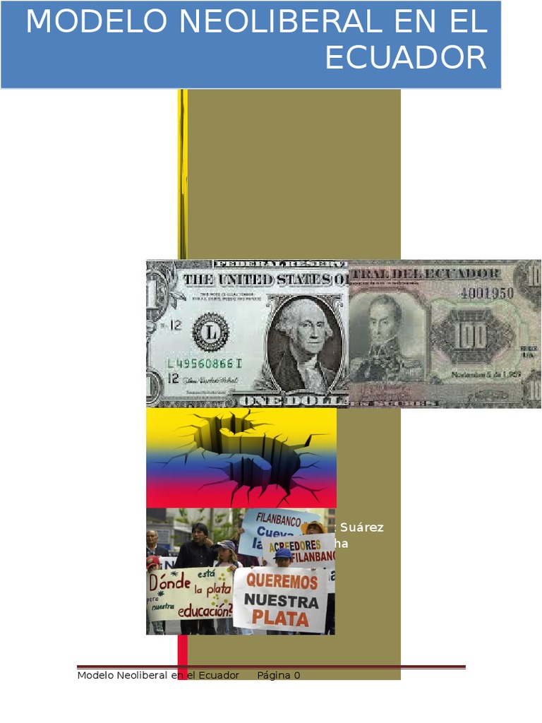 Neoliberalismo en Ecuador: Impacto y Modelos | PDF | Ecuador | Inflación