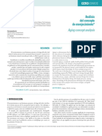 Analisis DL Concepto de Envejecimiento