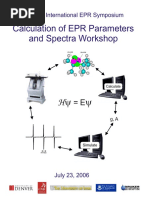 Calculation of EPR Parameters 2006