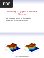 PDF and  3D interactive graphics