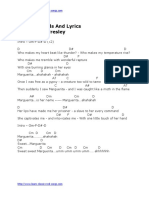 Learn Elvis Presley's "Margarita