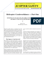 Helicopter Safety Foundation - Crashworthiness - 1989 PDF