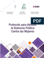 Protocolo sobre violencia contra la mujer