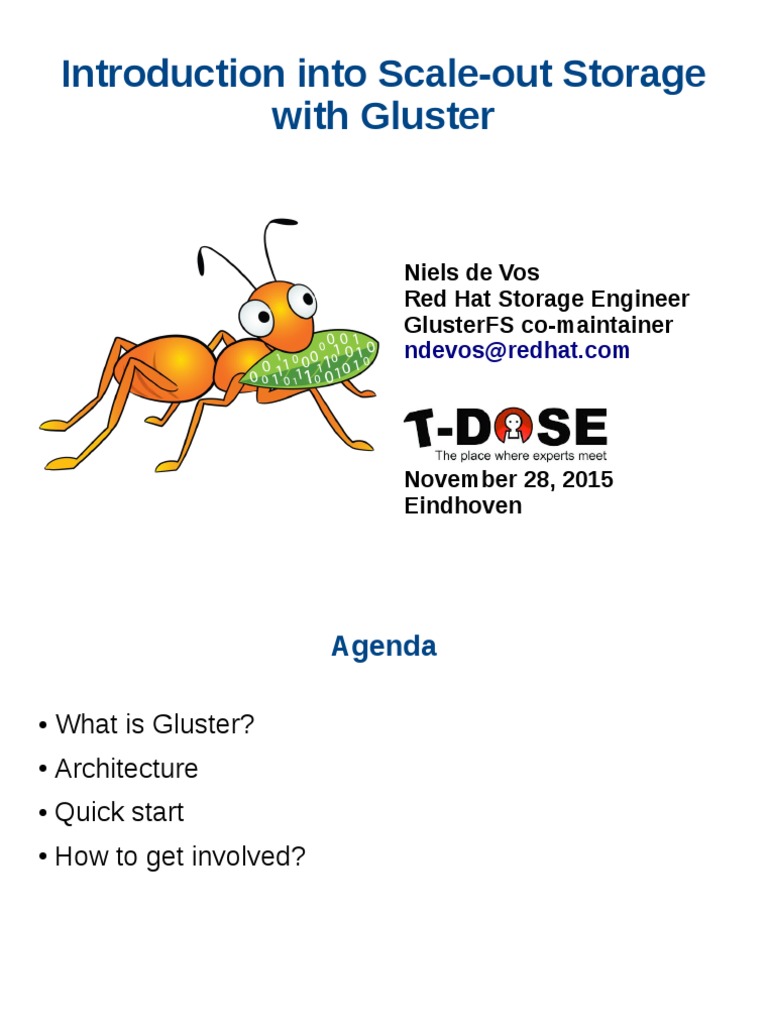 Introduction to Gluster Scale-out Storage | PDF | Scalability ...