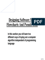 Designing Software With Flowcharts And Pseudo-code